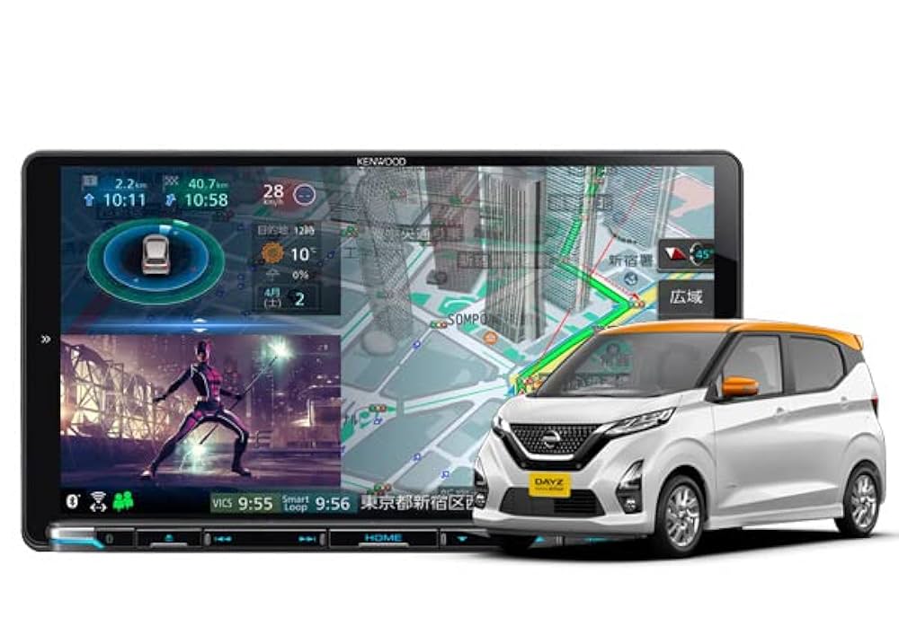 彩速ナビ　９インチ　 MDV-M909HDL 2023製 Amazon | ケンウッド カーナビ 彩速 9インチ MDV-M909HDL